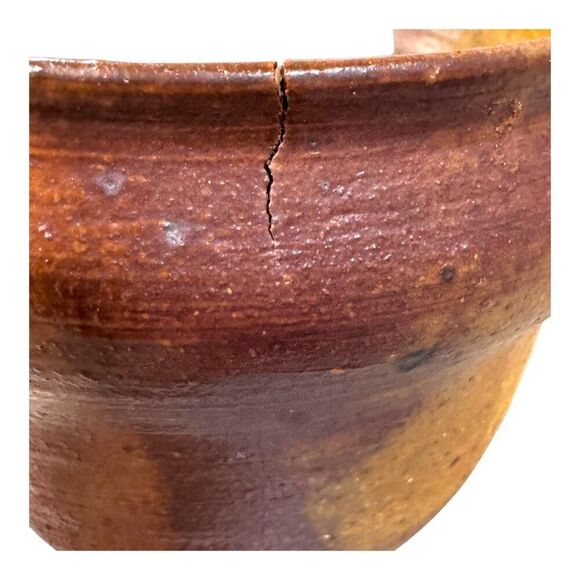 Studio Pottery Stone Handcrafted Ceramic Bowl Or Bonsai Planter Multicolor READ - Picture 4 of 7